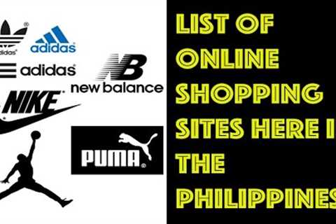 Legit Online Shopping Sites in the Philippines | Huge discounts on Adidas, Nike, Jordan, and etc.