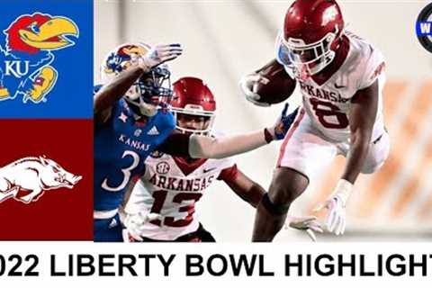 Arkansas vs Kansas Highlights (AMAZING!) | 2022 Liberty Bowl | 2022 College Football Highlights