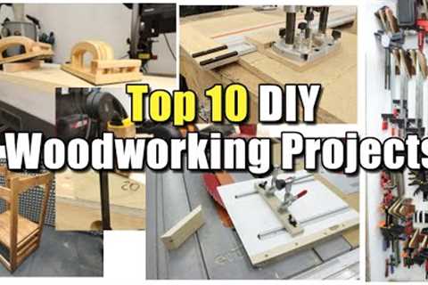 Top 10 DIY Woodworking Projects of 2022