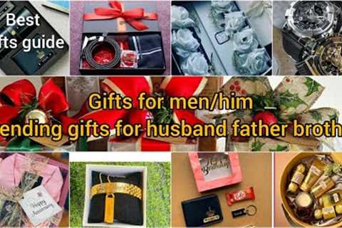 GIFTS FOR MEN/HIM | BEST GIFT GUIDE | TRENDING GIFTS FOR HUSBAND BROTHER FATHER #Giftsformen #GIFTS