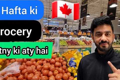 Grocery shopping with me | Grocery Price in Canada | Best groceries store