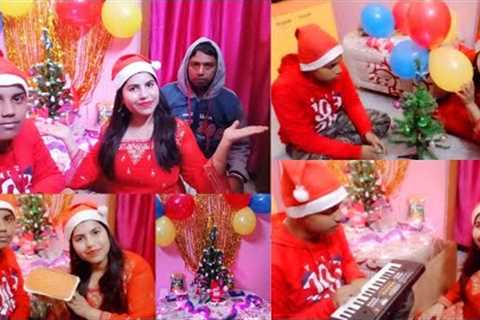 Christmas Night Party Secret Santa Surprise Gift To Rehan ChristmasTree Decoration@happywithsangeeta