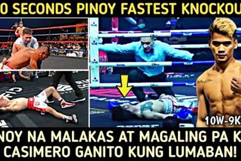 10 SECONDS PINOY FASTEST KNOCKOUT DI MANLANG NAKABITAW NI ISANG SUNTOK ANG THAI