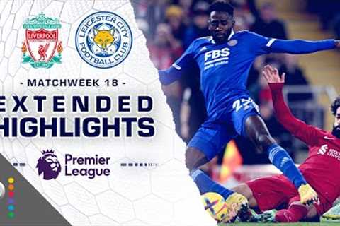 Liverpool v. Leicester City | PREMIER LEAGUE HIGHLIGHTS | 12/30/2022 | NBC Sports