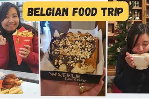 Food trip in Belgium! 🇧🇪 What to eat in Brussels 🍴  #foodvlog #travelvlog
