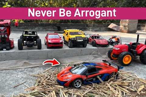 Never Be Arrogant | Story Via RC Cars #shorts #anishexperiment