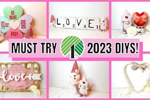 DOLLAR TREE 2023 VALENTINES DAY DIYS | HACKS YOU MUST TRY IN 2023 | VALENTINES DIY IDEAS