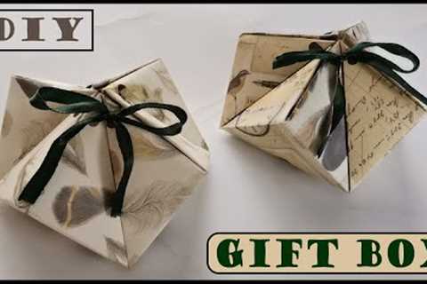 Easy DIY Gift Box Idea | DIY Crafts | How to make a gift box easily by T Art &amp; Craft
