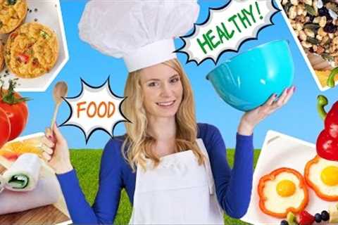 How to Cook Healthy Food! 10 Breakfast Ideas,  Lunch Ideas &amp; Snacks for School, Work!