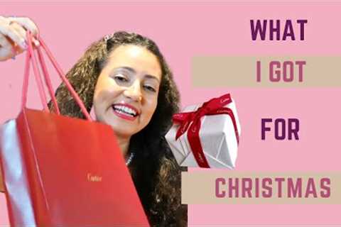 Unboxing a special gifts what I got for christmas  wishlist item and a beautiful handbag