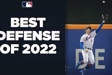 The 60 best defensive plays of 2022! (HR robberies, diving catches, and incredible throws!)