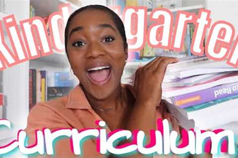 Kindergarten Curriculum Homeschool 2022-2023
