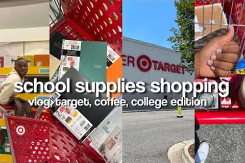 college school supplies shopping &amp; haul 2022