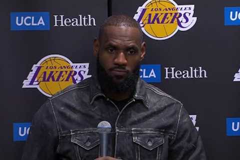 LeBron James on His 47-pt Birthday Game, Postgame Interview | December 30, 2022