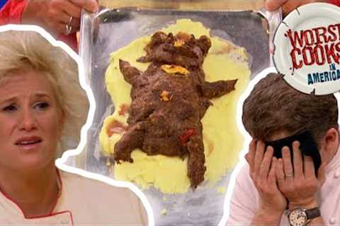Top 10 Most-Outrageous Dishes from Worst Cooks in America | Worst Cooks in America | Food Network