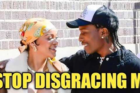 A$AP gets angry as Rihanna was very late for the most important rehearsals of her career!