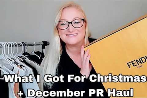 What I Got For Christmas | December PR Haul | Luxury Unboxing | Womens Fashion | Krystal with a K!