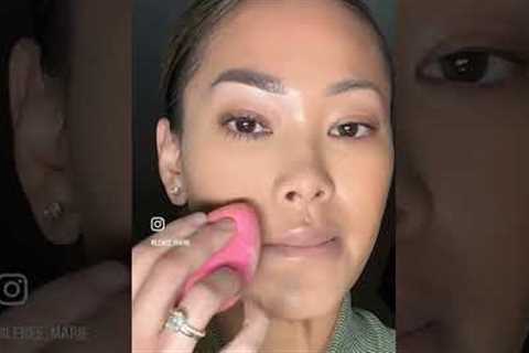 How to set your foundation/concealer #makeup #tutorial