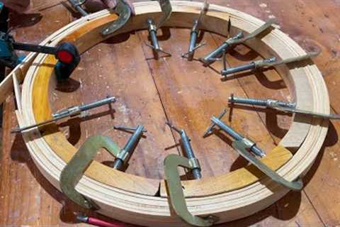DIY A Wooden Product At The End Of The Year// A Beautiful Coffee Table Woodworking Project Design.