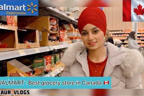 Walmart : Best grocery store in Canada…? | Grocery prices in walmart 2023 | Shopping Vlog