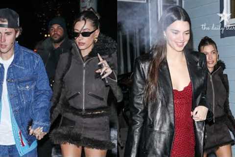 Justin Bieber Calls Paparazzi BUMS While Out With Hailey Bieber Kendall Jenner Stassi In Aspen