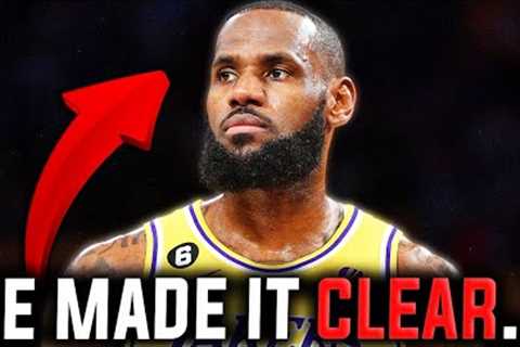 LeBron James Has Finally Had Enough of The Los Angeles Lakers Nonsense