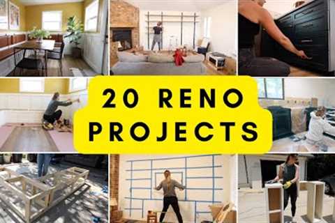 My DIY Wife Tackled SO MANY Renovations This Year! // [2022 BEST Projects] // EXTREME HOME MAKEOVER