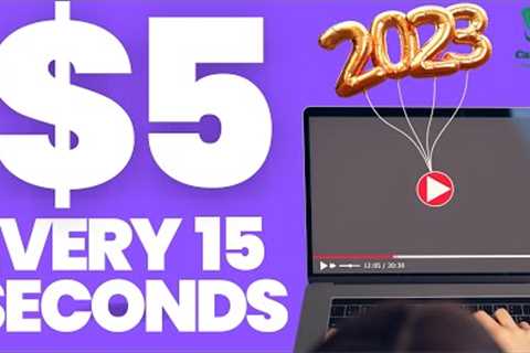 Make $5.00 Every 15 Seconds By Watching Videos | Make Money Online 2023