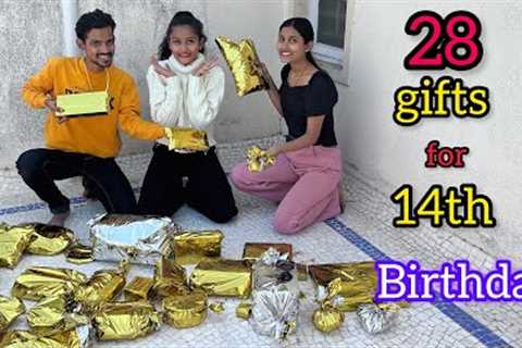 28 gifts for 14th birthday | khushboo’s Birthday Gifts | aman dancer real