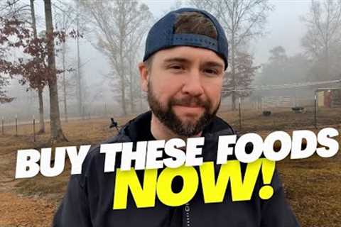 Stockpile NOW! 10 Foods SHORTAGES That Will Happen In 2023 | BUY This FOOD Before Its Gone.