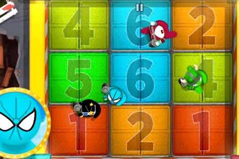 Stickman Party Epic Fail Game Funny Stickman Party 1 2 3 4 Player MiniGames Gameplay 2023
