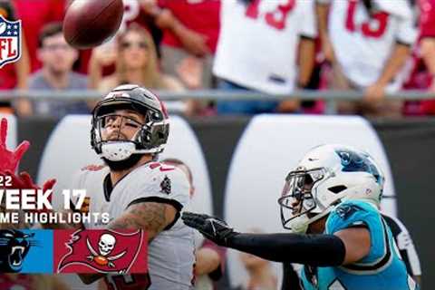 Carolina Panthers vs. Tampa Bay Buccaneers | 2022 Week 17 Game Highlights