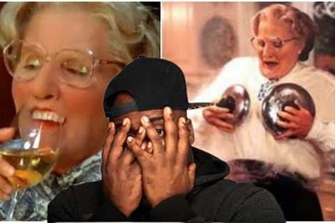 MRS. DOUBTFIRE IS ACTUALLY A HORROR MOVIE (1993) Movie Reaction!! FIRST TIME WATCHING