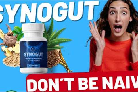 (( 2023 NEWS!)) Synogut REVIEW. Does SYNOGUT Work? Synogut SUpplement
