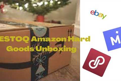 RESTOQ Amazon Mystery Box Unboxing to sell on Ebay &amp; Mercari