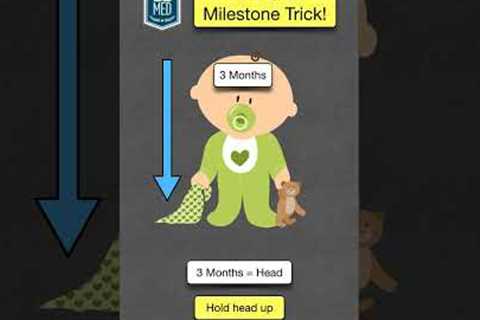 How to Remember Pediatric Milestones [Nursing Mnemonic Made Easy]