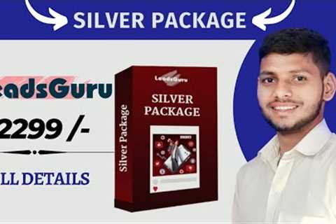 Silver Package - Leadsguru Affiliate Marketing commission passive income Full Details