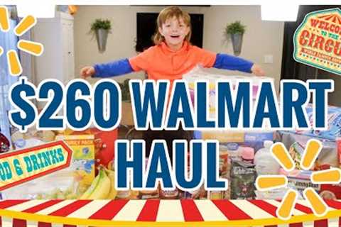 WALMART GROCERY HAUL | IT’S A CIRCUS HERE | GROCERY HAUL AND MEAL PLAN