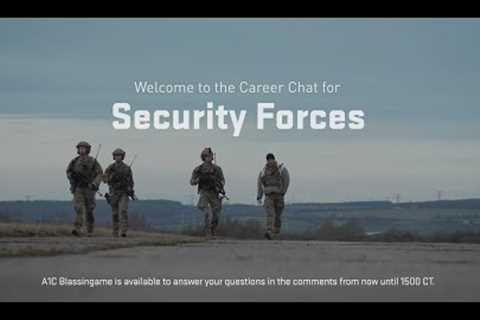 Career Chat with U.S. Air Force Security Forces