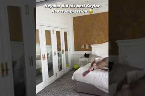 Neymar really said 'Keylor Navas' 😂 #shorts
