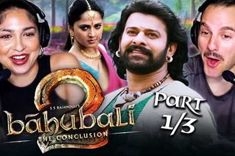 BAAHUBALI 2: THE CONCLUSION Movie Reaction Part 1/3! | SS Rajamouli | Prabhas | Rana Daggubati
