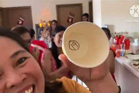 Bonding with friends #christmas2022  #party #games #mixmvlog