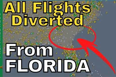 BREAKING: Something BIG IS Happening in FLORIDA - ALL Flights Diverted - Flight Delays