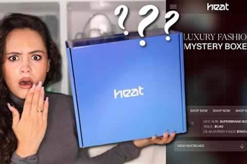 *I PAID $500 FOR THIS?!* Try On &amp; Unboxing the HEAT Mystery Box 2023