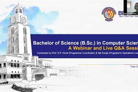 Webinar | BITS Pilani BSc in Computer Science