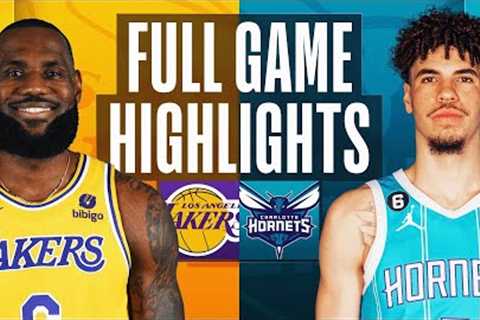 LAKERS at HORNETS | FULL GAME HIGHLIGHTS | January 2, 2023