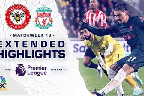 Brentford v. Liverpool | PREMIER LEAGUE HIGHLIGHTS | 1/2/2023 | NBC Sports
