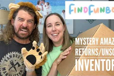 Something NEW! Find Fun Box Amazon Returns Unsold Inventory Mystery Box Unboxing