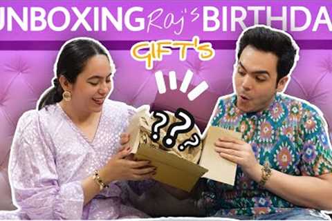 Unboxing @AnadkatRaj Birthday Gifts 🎁🤩| Sonu Anadkat |