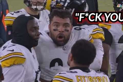 NFL Fights/Heated Moments of the 2022 Season Week 17